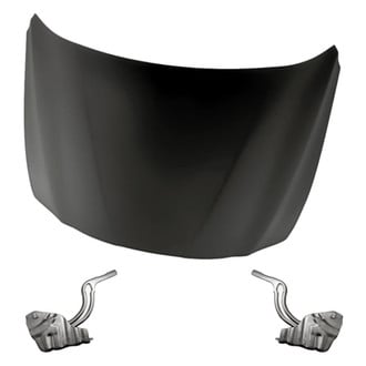 Replacement - 3-Piece (Hood Panel, Driver and Passenger Side Hood Hinge) (Standard Line)