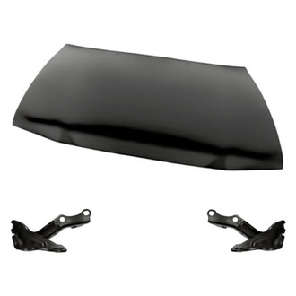Replacement - 3-Piece (Hood Panel, Driver and Passenger Side Hood Hinge) (Standard Line)
