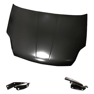 Replacement - 3-Piece (Hood Panel, Driver and Passenger Side Hood Hinge) (Standard Line)