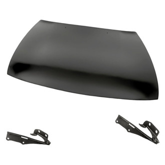 Replacement - 3-Piece (Hood Panel, Driver and Passenger Side Hood Hinge) (Standard Line)