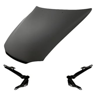 Replacement - 3-Piece (Hood Panel, Driver and Passenger Side Hood Hinge) (Standard Line)