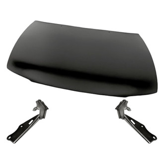 Replacement - 3-Piece (Hood Panel, Driver and Passenger Side Hood Hinge) (Standard Line)