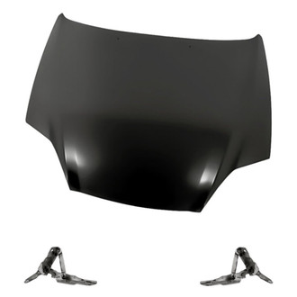 Replacement - 3-Piece (Hood Panel, Driver and Passenger Side Hood Hinge) (Standard Line)