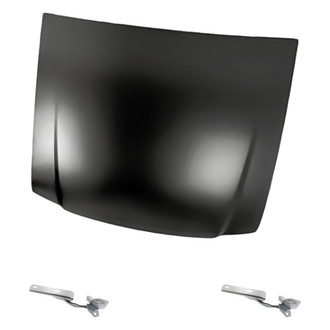 Replacement - 3-Piece (Hood Panel, Driver and Passenger Side Hood Hinge) (Standard Line)
