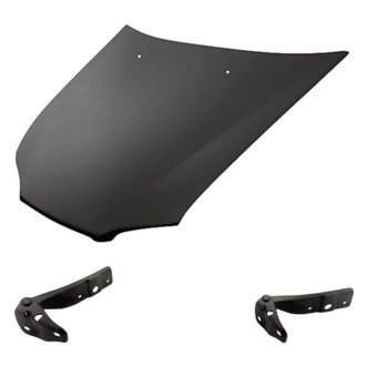 Replacement - 3-Piece (Hood Panel, Driver and Passenger Side Hood Hinge) (Standard Line)