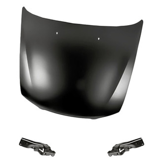 Replacement - 3-Piece (Hood Panel, Driver and Passenger Side Hood Hinge) (Standard Line)