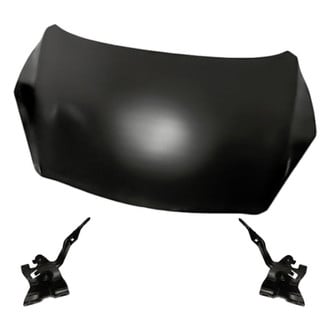 Replacement - 3-Piece (Hood Panel, Driver and Passenger Side Hood Hinge) (Standard Line)
