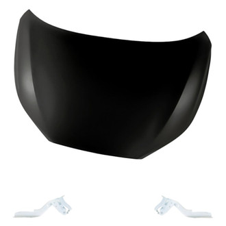Replacement - 3-Piece (Hood Panel, Driver and Passenger Side Hood Hinge) (Standard Line)