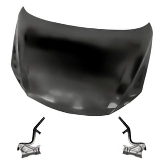 Replacement - 3-Piece (Hood Panel, Driver and Passenger Side Hood Hinge) (Standard Line)