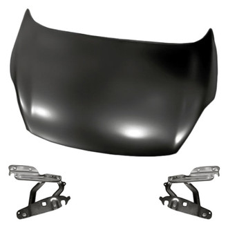 Replacement - 3-Piece (Hood Panel, Driver and Passenger Side Hood Hinge) (Standard Line)