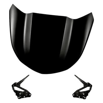 Replacement - 3-Piece (Hood Panel, Driver and Passenger Side Hood Hinge) (Standard Line)