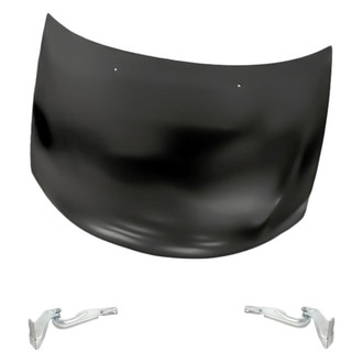 Replacement - 3-Piece (Hood Panel, Driver and Passenger Side Hood Hinge) (Standard Line)