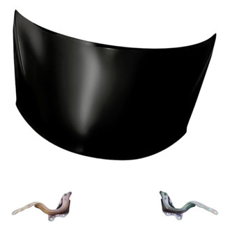 Replacement - 3-Piece (Hood Panel, Driver and Passenger Side Hood Hinge) (Standard Line)
