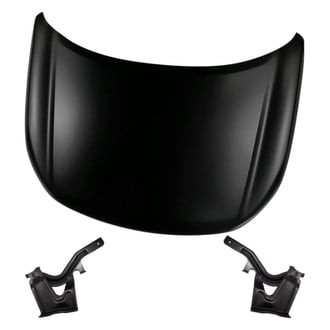 Replacement - 3-Piece (Hood Panel, Driver and Passenger Side Hood Hinge) (Standard Line)