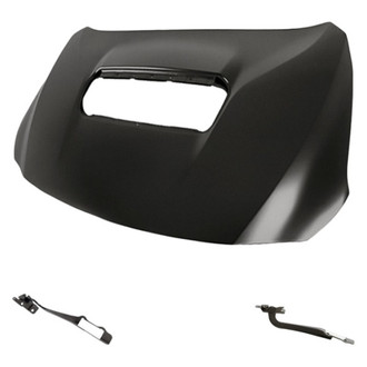 Replacement - 3-Piece (Hood Panel, Driver and Passenger Side Hood Hinge) (Standard Line)