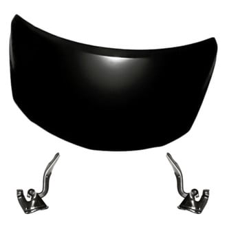 Replacement - 3-Piece (Hood Panel, Driver and Passenger Side Hood Hinge) (Standard Line)