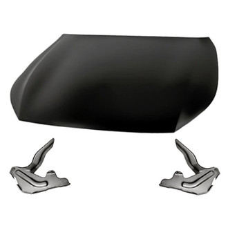 Replacement - 3-Piece (Hood Panel, Driver and Passenger Side Hood Hinge) (Standard Line)