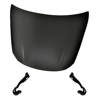 Replacement - 3-Piece (Hood Panel, Driver and Passenger Side Hood Hinge) (Standard Line)