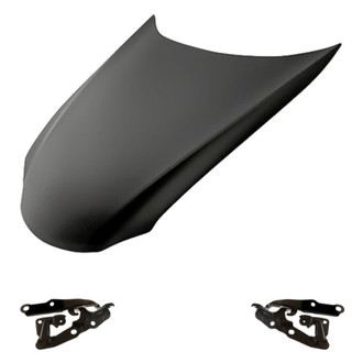 Replacement - 3-Piece (Hood Panel, Driver and Passenger Side Hood Hinge) (Standard Line)