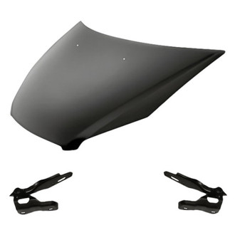 Replacement - 3-Piece (Hood Panel, Driver and Passenger Side Hood Hinge) (Standard Line)
