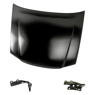 Replacement - 3-Piece (Hood Panel, Driver and Passenger Side Hood Hinge) (Standard Line)