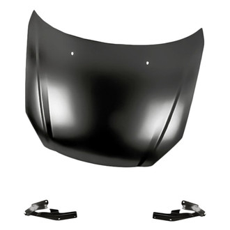 Replacement - 3-Piece (Hood Panel, Driver and Passenger Side Hood Hinge) (Standard Line)