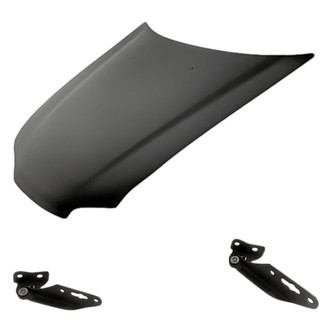 Replacement - 3-Piece (Hood Panel, Driver and Passenger Side Hood Hinge) (Standard Line)