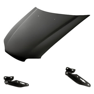 Replacement - 3-Piece (Hood Panel, Driver and Passenger Side Hood Hinge) (Standard Line)