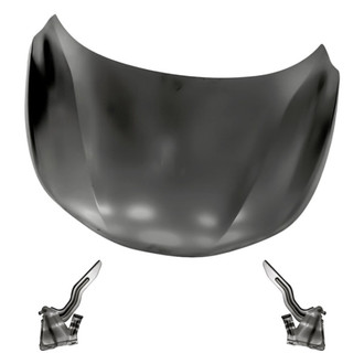 Replacement - 3-Piece (Hood Panel, Driver and Passenger Side Hood Hinge) (Standard Line)