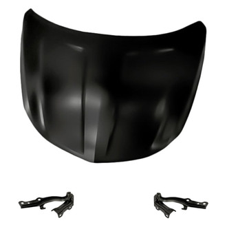 Replacement - 3-Piece (Hood Panel, Driver and Passenger Side Hood Hinge) (Standard Line)