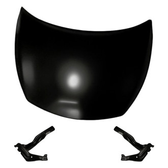 Replacement - 3-Piece (Hood Panel, Driver and Passenger Side Hood Hinge) (Standard Line)