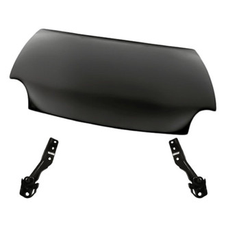 Replacement - 3-Piece (Hood Panel, Driver and Passenger Side Hood Hinge) (Standard Line)