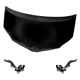 Replacement - 3-Piece (Hood Panel, Driver and Passenger Side Hood Hinge) (Standard Line)