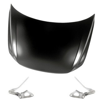 Replacement - 3-Piece (Hood Panel, Driver and Passenger Side Hood Hinge) (Standard Line)