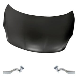 Replacement - 3-Piece (Hood Panel, Driver and Passenger Side Hood Hinge) (Standard Line)
