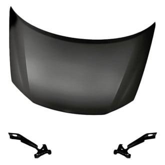 Replacement - 3-Piece (Hood Panel, Driver and Passenger Side Hood Hinge) (Standard Line)