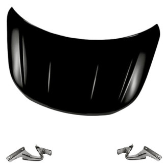Replacement - 3-Piece (Hood Panel, Driver and Passenger Side Hood Hinge) (Standard Line)
