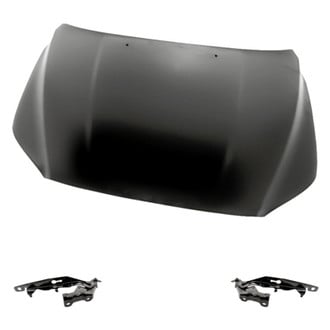 Replacement - 3-Piece (Hood Panel, Driver and Passenger Side Hood Hinge) (Standard Line)