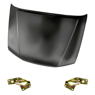 Replacement - 3-Piece (Hood Panel, Driver and Passenger Side Hood Hinge) (Standard Line)