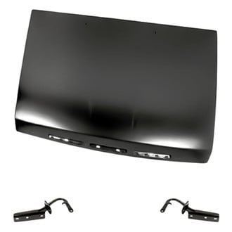 Replacement - 3-Piece (Hood Panel, Driver and Passenger Side Hood Hinge) (Standard Line)