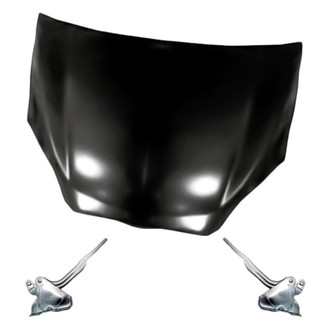 Replacement - 3-Piece (Hood Panel, Driver and Passenger Side Hood Hinge) (Standard Line)