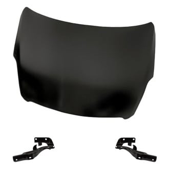 Replacement - 3-Piece (Hood Panel, Driver and Passenger Side Hood Hinge) (Standard Line)