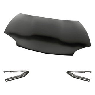 Replacement - 3-Piece (Hood Panel, Driver and Passenger Side Hood Hinge) (Standard Line)