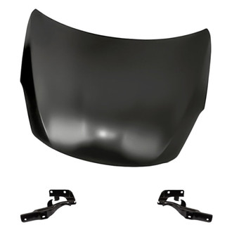 Replacement - 3-Piece (Hood Panel, Driver and Passenger Side Hood Hinge) (Standard Line)