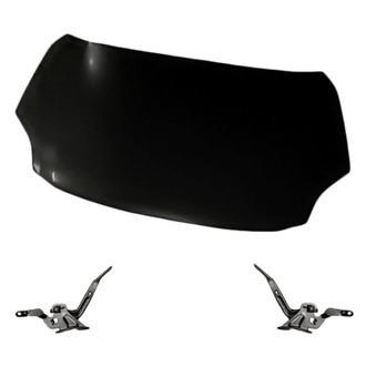 Replacement - 3-Piece (Hood Panel, Driver and Passenger Side Hood Hinge) (Standard Line)