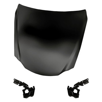 Replacement - 3-Piece (Hood Panel, Driver and Passenger Side Hood Hinge) (Standard Line)
