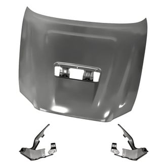 Replacement - 3-Piece (Hood Panel, Driver and Passenger Side Hood Hinge) (Standard Line)