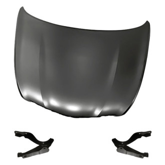 Replacement BNDL-201097 - 3-Piece (Hood Panel, Driver and Passenger Side Hood Hinge) (Standard Line)