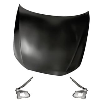 Replacement - 3-Piece (Hood Panel, Driver and Passenger Side Hood Hinge) (Standard Line)
