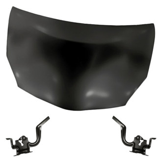 Replacement - 3-Piece (Hood Panel, Driver and Passenger Side Hood Hinge) (Standard Line)